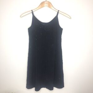 Nicole Miller || Beaded Black Tank Dress; Size 12